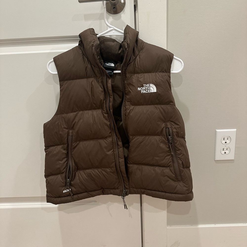 The North Face Kids Chocolate Brown Puffer Vest